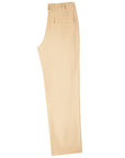 S6-8P1740 Pantalone Dritto Viscosa Desert Sand