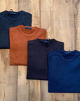 W5-0002 Maglia Lana Girocollo Nero09 Man