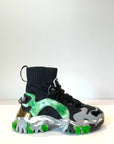 W-LAZY Sneakers Calzino Black/Black Woman