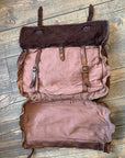 Borsone Voyage Pelle Cognac Unisex