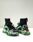 W-LAZY Sneakers Calzino Black/Black Woman