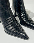 W5-90051 Tronchetto Zip Latex Nero