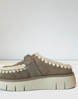 W5-Bonce Clog Metal Logo Elefant Grey