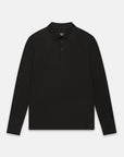 UW6-WEIRS LS Polo Black Man