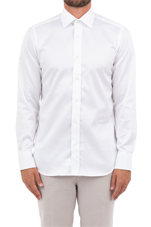 W3-U7HFWG Camicia Slim Wash&Wear Bianco Man