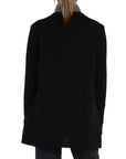 W4-53057 Cardigan in Lurex Blu