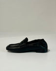 S6-IVY12 Mocassino Quadro Nero Woman