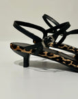 W5-2680 Slingback Velluto Leopard