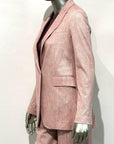 SD5-3475 Blazer Piquet Terracotta Woman