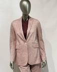SD5-3475 Blazer Piquet Terracotta Woman