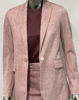 SD5-3475 Blazer Piquet Terracotta Woman