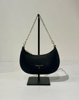 S6-8B0309 Borsa Hobo con Catena Nero