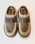 W5-Bonce Clog Metal Logo Elefant Grey