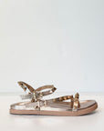 S5-917-12 NINA Sandalo Basso Borchie Gold