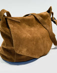 S5-8803 Borsa Tracolla Camoscio Brown 746