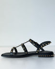S5-17036 Sandalo Borchie Nero