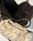 S6-1100 Borsa Intrecciata Brown 220