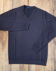W5-0001 Maglia Lana Scollo V Moro33 Man