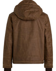 W6-7066WX BLAZER COAT DarkTan Man