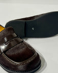 W5-9711 Mocassino Cavallino Pony Caffe