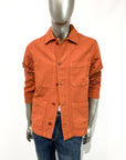 US5-ST.MALO Work Jacket Canvas Brick Man