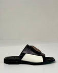 S5-SC210-EA Sabot Aperto Cerchio Argento Latte