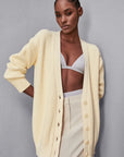 S5-8K0243 Cardigan Oversize Light Vaniglia