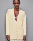S5-8K0243 Cardigan Oversize Light Vaniglia