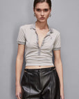 S5-8K0279 T-shirt in maglia "Essential"