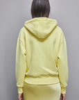 W4-8M1619 Felpa in Cotone Gialla