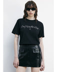 W5-8M1721 T-shirt Manica Corta Nera
