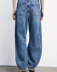 W5-8P0717 Jeans Baloon Black Wash