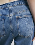 W5-8P0717 Jeans Baloon Black Wash