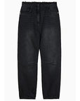 W5-8P0717 Jeans Baloon Black Wash