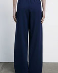 W5-8P0759 Pantalone a Palazzo Blu