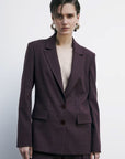 W5-8S0553 Blazer Fluido Purle Check