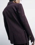 W5-8S0553 Blazer Fluido Purle Check