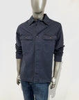 US5-WILLYS HBT OverShirt Canvas Navy Man