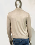 US5-TIME SQUARE KNIT Giubbotto Suede Maglia Vanilla Man