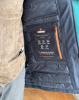 W6-0015 FROST Parka Tech Lungo Cappuccio Verde Bosco Man