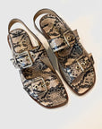 S5-17029 Sandalo Fibbie Beige