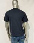 US5-TS007 T-Shirt Club Check Pocket Navy Man