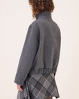 W6-DJ0091 Blouson Grey