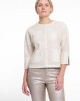 S5-ABOU Giacca Traforata Birch