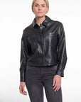 S5-AKAYA Giacca Traforata Black