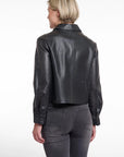 S5-AKAYA Giacca Traforata Black