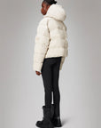 W4-15150 Piumino Alta Short Puffer Dune Woman