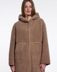 W6-AMI Cappotto Lungo Mocha Latte