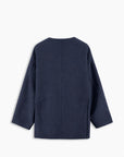 W6- K57 THISTLE Giacca Blu