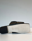 S5-6794 Sabot Aperto Imbottito Nero